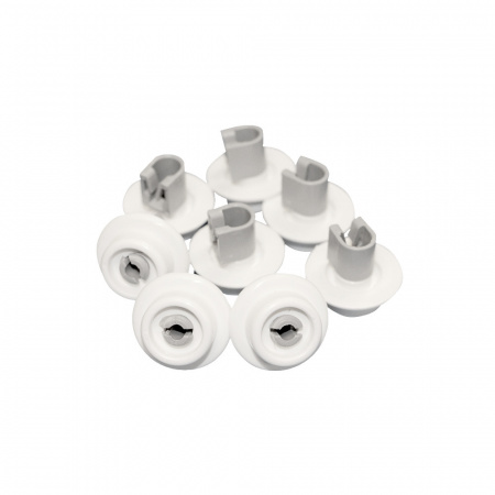 Комплект колесиков (роликов) ПММ Zanussi, Electrolux, Aeg 50279059005
