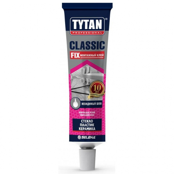 Клей монтажный Tytan Classic Fix бесцветный 100 мл