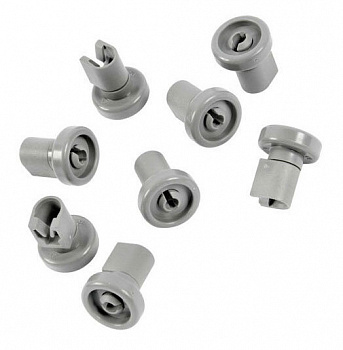 Комплект колесиков (роликов) ПММ Zanussi, Electrolux 50286967000, DWB903ZN, 50286967000, 50278101006, 50269921008, 50286966002