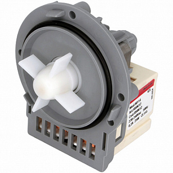 Насос сливной для стиральной машины ASKOLL 25W 3 винта, фишка сзади PMP001UN