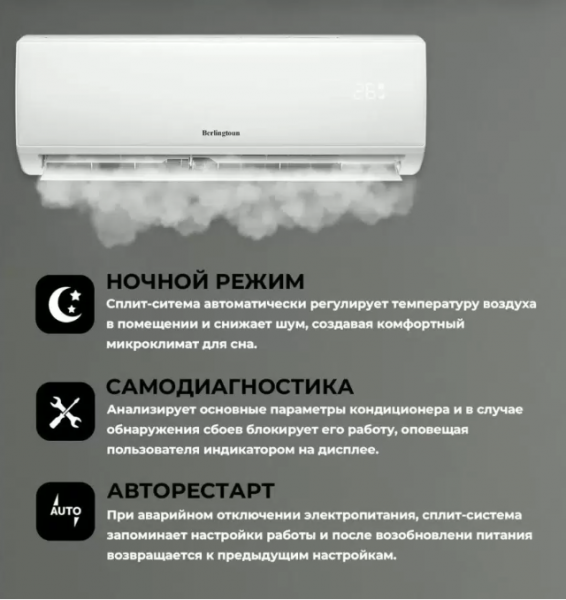 Сплит-система Berlingtoun BR-12TST1