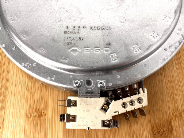 Конфорка трехзонная 2300/1600/800W 642303 Gorenje GOR642303 225848 Оригинал