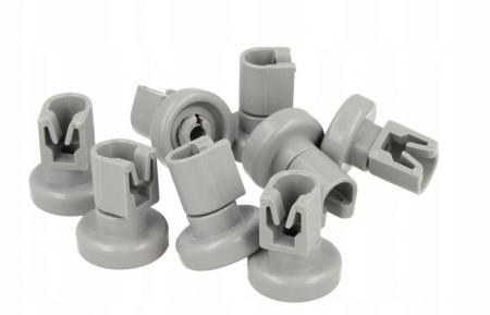 Комплект колесиков (роликов) ПММ Zanussi, Electrolux 50286967000, DWB903ZN, 50286967000, 50278101006, 50269921008, 50286966002