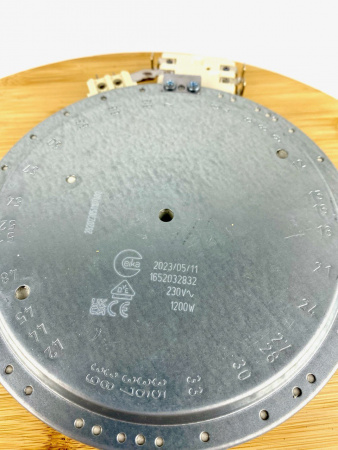 Конфорка HILIGHT Ø145mm, 1200W WHIRLPOOL EIKA 481231018887, C00327340, COK1051UN, CU65611