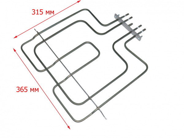 Тэн верхний духовки Ariston, Indesit, Whirlpool 900+1600W C00313228, C00313501, 481225928714, 481225998422, 481225998466, 481225998474, 481225998518