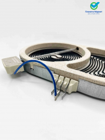 Конфорка двухзонная 230V-2000W D165/270 EP301 (утятница)