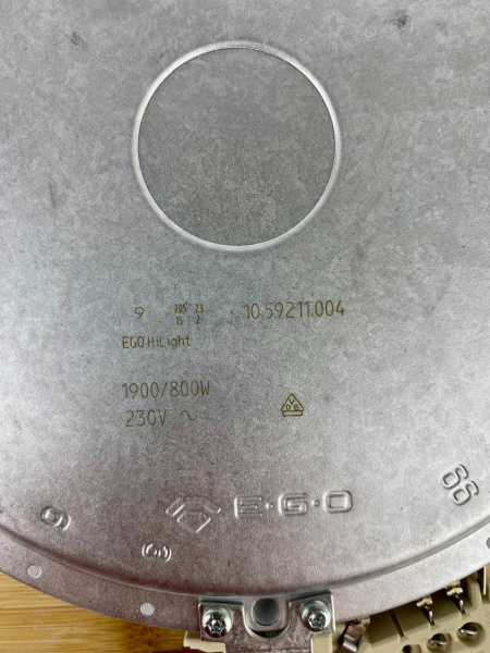 Конфорка 1900/800W Ø195/120mm EGO 10.59211.004 COK054UN
