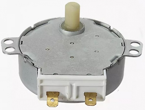 Двигатель тарелки для СВЧ  4W  5 об/мин 220V H17mm 2конт , SVCH037 / MCW501UN